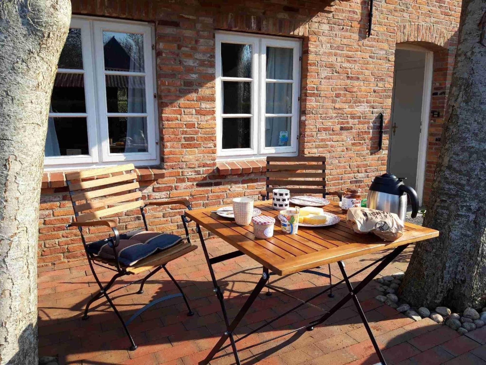 Appartamento Reetkehlchen Alkersum Esterno foto